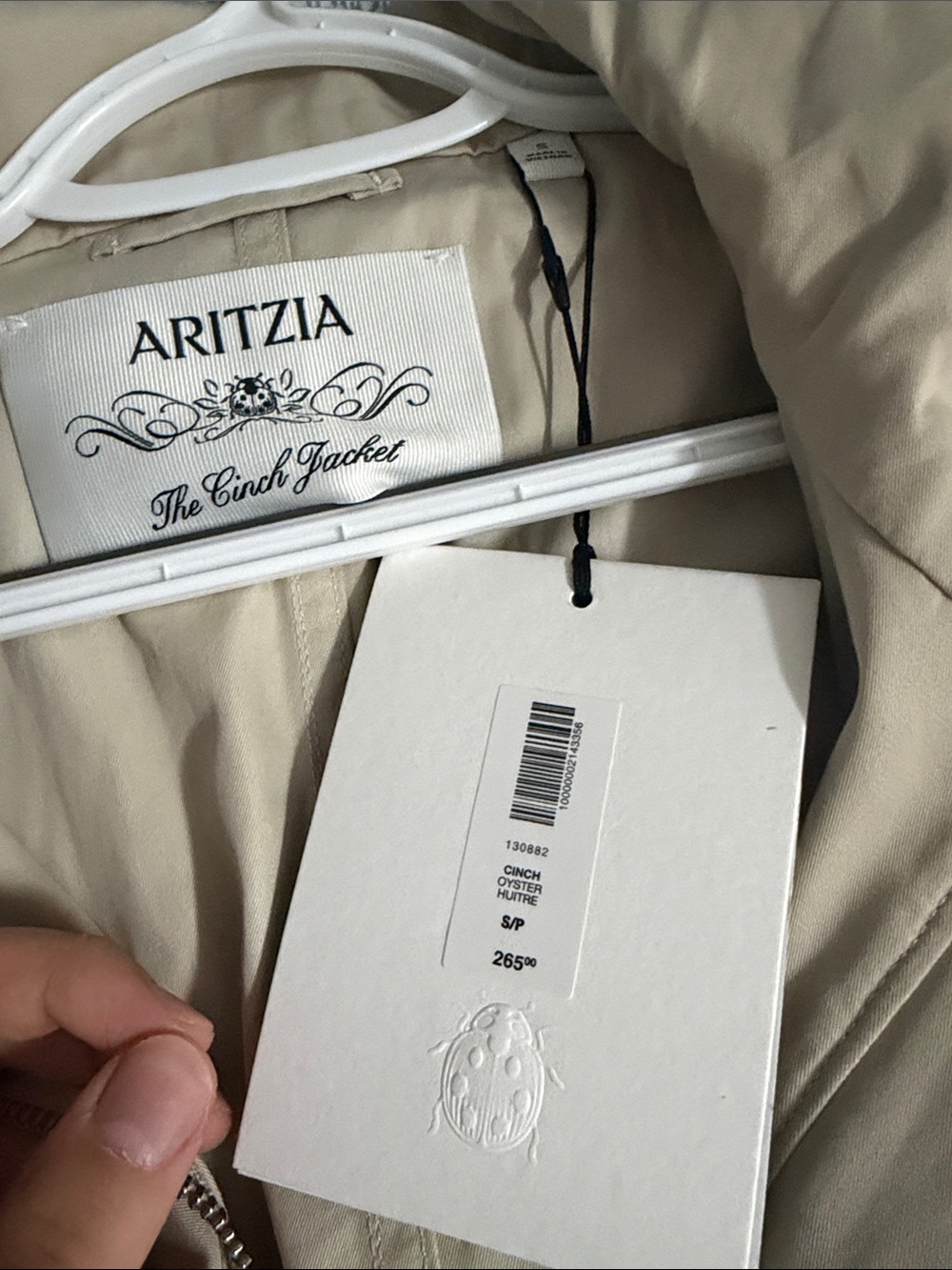 Aritzia Cinch Jacket size S BNWT - Picture 3 of 3